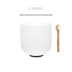 6 inch Single Crystal Singing Bowl Classic