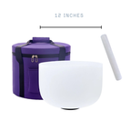 12 inch Crystal Single Singing Bowl Classic with Case