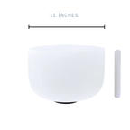 11 inch Crystal Single Singing Bowl Classic
