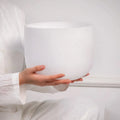8 inch Crystal Single Singing Bowl Classic