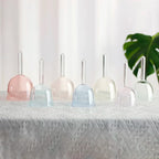 6 inch Handle Crystal Singing Bowl Quartz Collection with Case