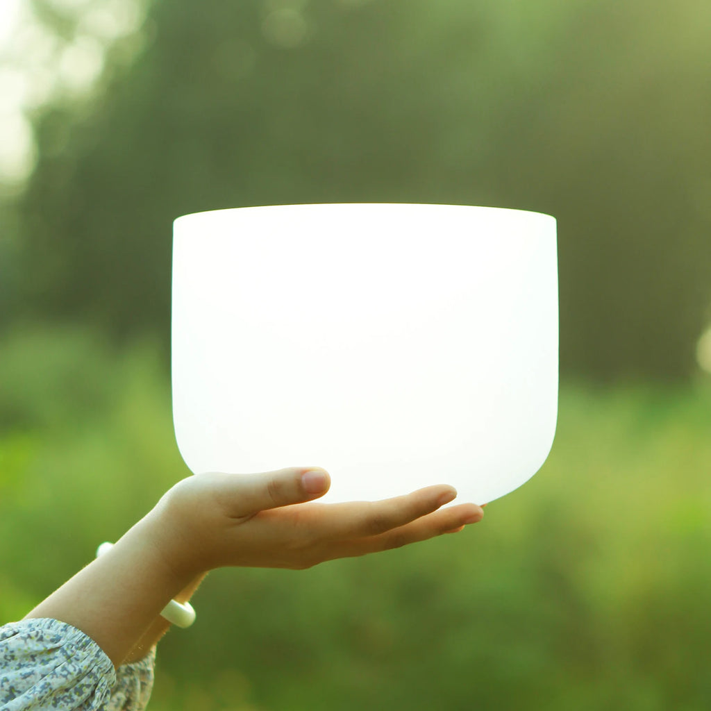 10 inch Crystal Single Singing Bowl Classic