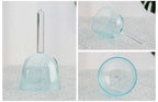 6 inch Handle Crystal Singing Bowl Quartz Collection with Case